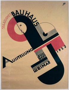 Bauhaus utställningsaffisch
