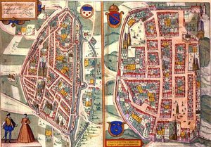 Kartor över Chartres och Dunois, från 