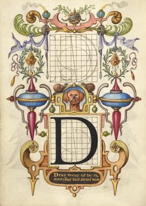 Anleitung zum Konstruieren des Buchstabens D