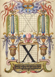 Anleitung zum Konstruieren des Buchstabens X