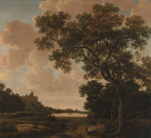 Landskap med Schwanenburg, Cleves