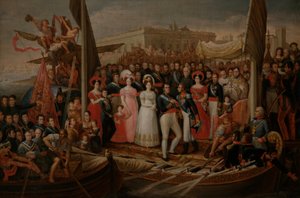 Landstigning av Ferdinand VII i El Puerto de Santa María