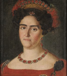 Porträtt av Maria Francisca de Bragança