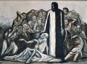 Lasarus uppväckande av José Clemente Orozco