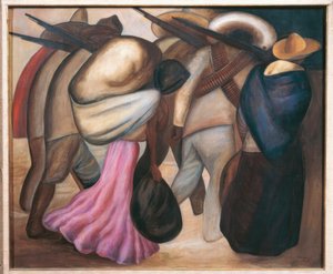 1900-talets soldat av José Clemente Orozco