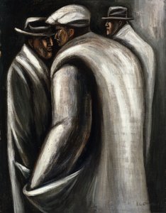 De arbetslösa, ca 1928-30 (olja på duk) av José Clemente Orozco