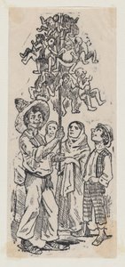 En försäljare som säljer leksaker, ca. 1880-1910., ca. 1880-1910.