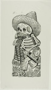 Calavera av Francisco Madero, från Calavera Maderista av José Guadalupe Posada