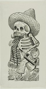 Calavera av Francisco Madero, från Calavera Maderista av José Guadalupe Posada
