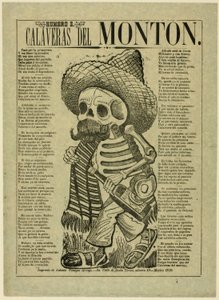 Massornas Calavera, nr 2 av José Guadalupe Posada