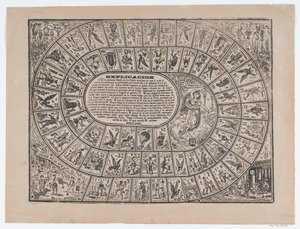 Game of the Goose, ca. 1900-1910., ca. 1900-1910. av José Guadalupe Posada