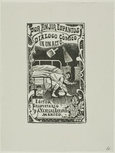 Låtsas vara spöken av José Guadalupe Posada
