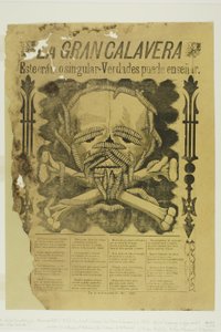 Den stora Calavera av José Guadalupe Posada