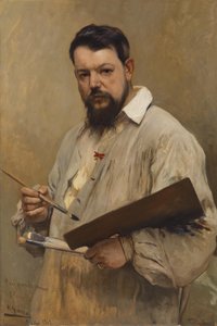 Spanska: El pintor Joaquín Sorolla Målaren Joaquín Sorolla