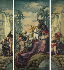 Sommar - Afrika Triptyk, 1917-1918