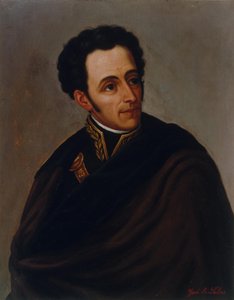 Porträtt av Simon Bolivar, 1890.