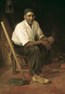 Farbror Andreu de Rocafort (olja på duk)
