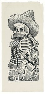 Skull of Francisco I. Madero av José Guadalupe Posada