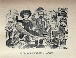 Maderos inresa till Mexiko av José Guadalupe Posada