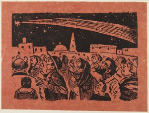 Den stora kometen av José Guadalupe Posada