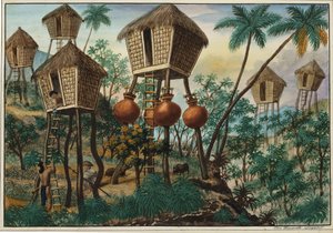 Manila och dess omgivningar: Huts of the Mountain Indians