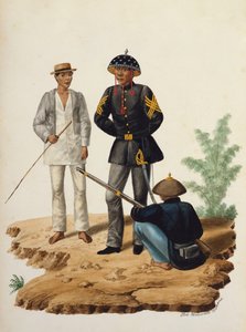 Manila och dess omgivningar: Officers of the Civil Guard