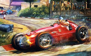 Juan Manuel Fangio, Pescaras gator