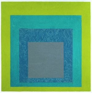 Homage to the Square (olja på träfiberskiva) av Josef Albers