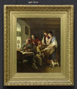 Lottsedeln av Josef Danhauser
