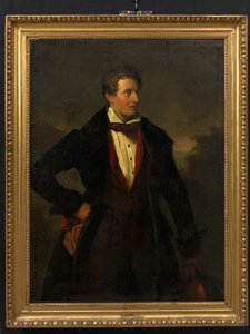Franz Danhauser (konstnärens yngre bror) av Josef Danhauser