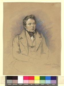Thomas Ender (1793-1875), målare av Josef Danhauser
