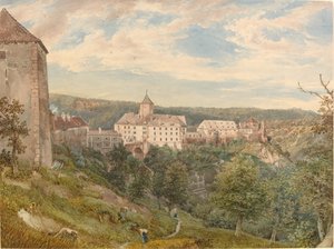 Eichhorns slott på kvällen av Josef Höger