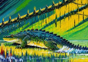 Djur krokodil_1