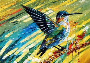 Djur: kolibri 2