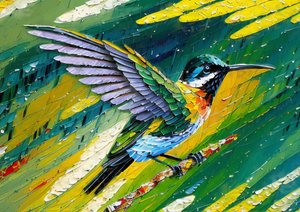 Djur: kolibri 4