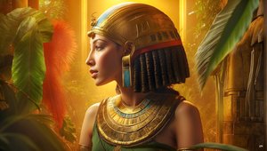 Dreamcore_antika egyptiska-världen_03 av Josef Johann Michel