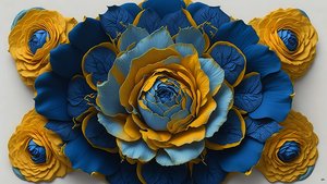 mandala: rosor-blå element_01