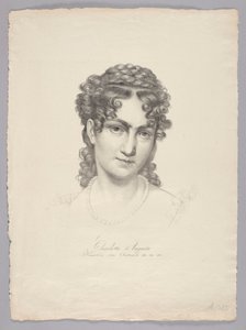 Charlotte Auguste, kejsarinna av Österrike etc. av Josef Kriehuber