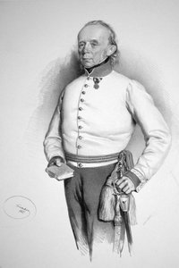 Friedrich Hochenegg Litho av Josef Kriehuber