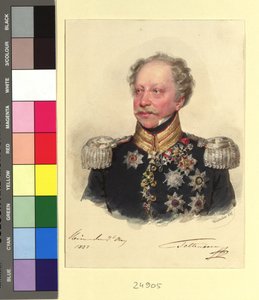 General C. F. baron Tettenborn av Josef Kriehuber