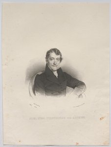 Johann Nepomuk friherre von Aichen av Josef Kriehuber