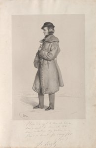 Porträtt av Franz Liszt 1811-1886, 1840. av Josef Kriehuber