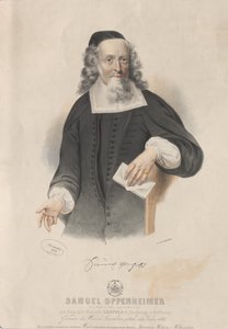 Porträtt av Samuel Oppenheimer 1631-1703, 1846.