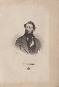 Porträtt av operasångaren Napoleone Moriani 1808-1878, 1840.