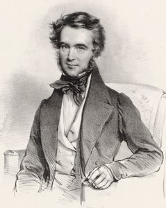 Porträtt av violinisten och kompositören Karol Lipiski 1790-1861, 1837.