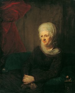 En gammal dam (Frau von Weinbrenner) av Josef Mathias Grassi