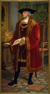 Porträtt av Maximilian I av Österrike (Wiener Neustadt