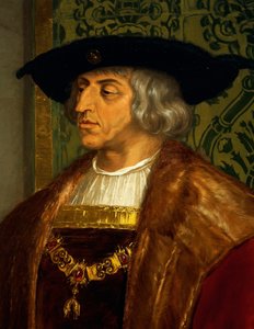 Porträtt av Maximilian I av Österrike (Wiener Neustadt