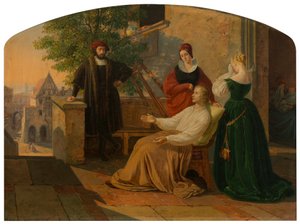 Lucas van Leydens sista ögonblick, 1843