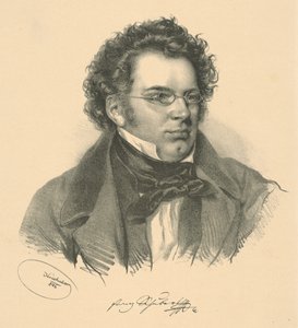 Porträtt av Franz Schubert 1797-1828, 1846.